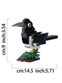 Birdie Set, Multiple Birdie Building Toys, Stress Relieving Building Toys, 8 In 1, Multiple Assembly Forms, Creative Assembly Room Decoration - Multicolor - View 4