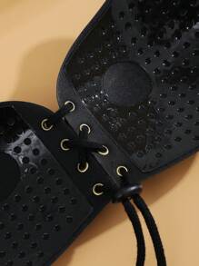 2Pcs/Set Summer Backless Self-Adhesive Bra For Women, Push Up & Invisible & Strapless & Breathable & Anti-Sagging, Suitable For Wedding Dresses - Multicolor - View 10