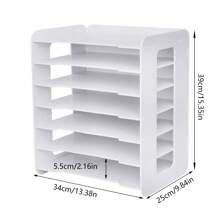 WANLECY Archivadores - Blanco - Ver 2