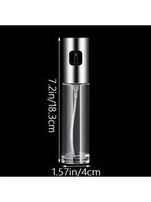 1pc,Oil Spray Can Glass Household Kitchen Air Fryer Oil Spray Bottle Spray Mist Mist Cooking Oil Thickened Spray Can Oil - Multicolor - View 4