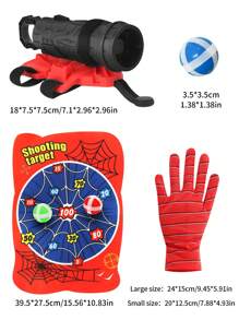 1pc Spider Launcher, Sticky Ball Target, Wrist Ejection Balls Children's Educational Toy, Parent-Child Interactive Game Prop, Boy Girl Festival Party Gift (Some Parts Color Random) Kids Gift,Toys Girls,Toys Games,Kids Toys,Toys,Toys For Boys,Boys Stocking Fillers,Kids Game,Boy Stuff,Stocking Stuffers For Teens,Kids Stocking Fillers,Gifts For Teenage Boys,Baby Toys Boy,Spider Toys,Kids Party