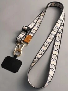 Nylon Mobile Phone Lanyard Universal Crossbody Hanging Shoulder Strap Neck Cord Stylish Butterfly Love HeartAnti-Lost Lanyard