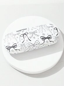 1 buc. Moda pentru femei, cu imprimeu fluture și floral, husă pentru ochelari de soare, accesorii pentru ochelari pentru femei, Ziua Îndrăgostiților