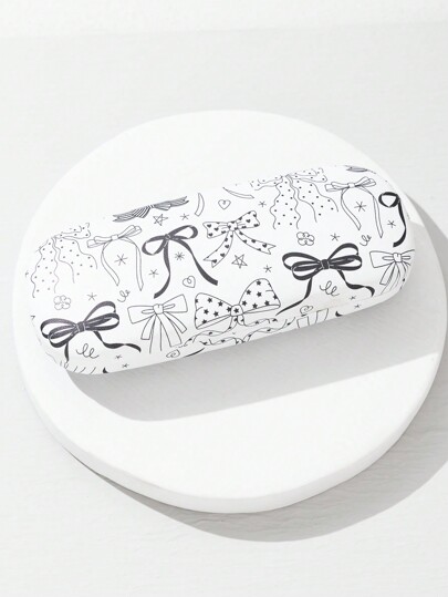 1pc Women's Fashion Butterfly & Floral Printed Sunglasses Case Glasses Accessories For Women Valentine's Day Valentines
