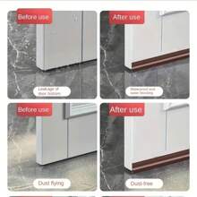 1m 亚克力背胶防尘隔音门底密封条，用于门缝底部防风隔音，适用于所有类型的门 - 門縫密封條 - 查看 3