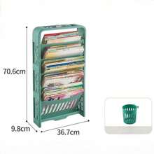Classroom Desk Storage Artifact Book Storage Shelf Student Desk Bookshelf Small Classroom Storage Bookcase Bookstand - Multicolor - View 11