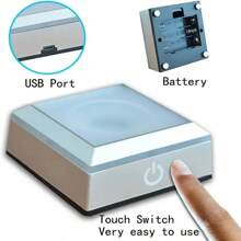 Color-Morphing USB Dolphin LED Crystal Night Light - Touch-Controlled, Elegant Bedroom Decor & Gift