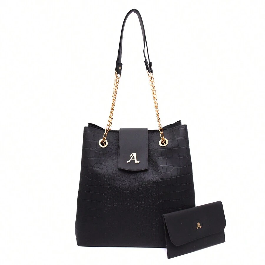 Women Top Handle Bags - màu đen - Xem 1