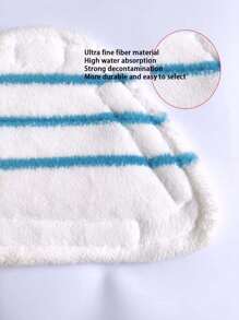 1/3/5/10 Stücke H20 Dampfmop Ersatz Pads, Klett Reinigungstücher Köpfe kompatibel mit Supor Ariete H2O