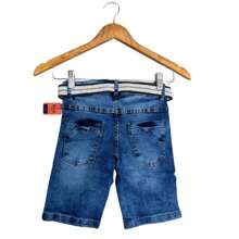 Young Boys Denim Shorts - 藍色 - 查看 6