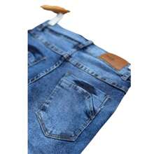 Young Boys Denim Shorts - 藍色 - 查看 5