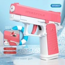 1911 Revolver Water Gun With Automatic Chambering And Manual Repeat Fire For Long Distance Water Battle, Suitable For Summer Outdoor Play, Great Partner For Water Battle Party Or Celebration Occasions, Such As Christmas, And Birthday Gifts.Gun, Fake Gun, Toy Gun