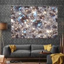 قطعة واحدة خلفية للتصوير الفوتوغرافي بخلفية من الراين اللامع لتصوير الأزواج في الاستوديو، خلفية الاقتراح الزواجي، ديكور الحفلات والمنزل والمهرجانات، عيد الميلاد'