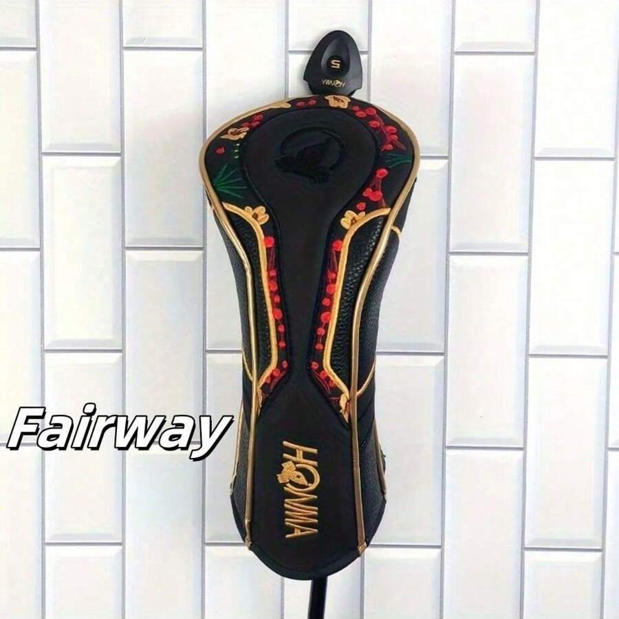 Hippo Golf Club Cover Head Cover Protective Cover Driver Fairway Wooden