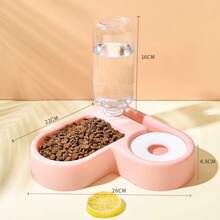 1 pieza Dispensador de comida para mascotas ,Set de Dispensador de Agua y Comedero para Mascotas Automático para Perros y Gatos de 1 Pieza, Botella de agua para mascotas duradera y multifuncional, dispensador de agua automático, tazón para mascotas. - Multicolor - Ver 8
