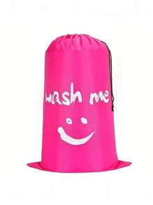 Túi giặt du lịch cỡ lớn Wash Me, túi đựng quần áo bẩn dung tích lớn, đựng được 4 mẻ giặt, dễ dàng cho vào giỏ giặt, có thể giặt máy, vật dụng cần thiết cho ký túc xá, phù hợp cho học sinh, có thể đựng đồ dùng học tập. - Nhiều màu - Xem 17