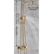 YUNRUX Bathtub & Shower Trim Systems - Gold - View 4