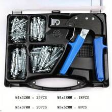 72Pcs Cavity Wall Anchor Setting Tool With M4/M5 Metal Cavity Dowels, Metal Expansion Dowels Pliers For Metal Cavity Wall Plugs Cavity Anchor Plasterboard - Color as Shown In the Picture - View 5