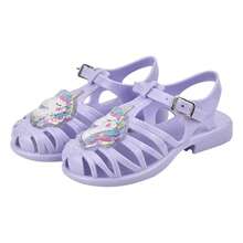 Kids Flat Sandals - Màu Lilac Tím - Xem 1