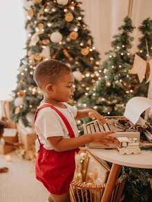 Baby Boys Costumes - 酒紅色 - 查看 2