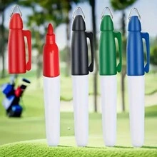 4pcs Golf Ball Marker Pens, Durable Professional Line Drawing Identification Tool For Golf Balls - Multicolor - View 1