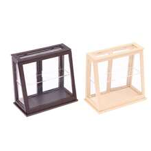 1PC 1:12 Nhà Búp Bê Mini Tủ Trưng Bày Bánh Giá Đựng Bánh Mì Kệ Đồ Chơi Mô Hình - nhiều màu - Xem 9