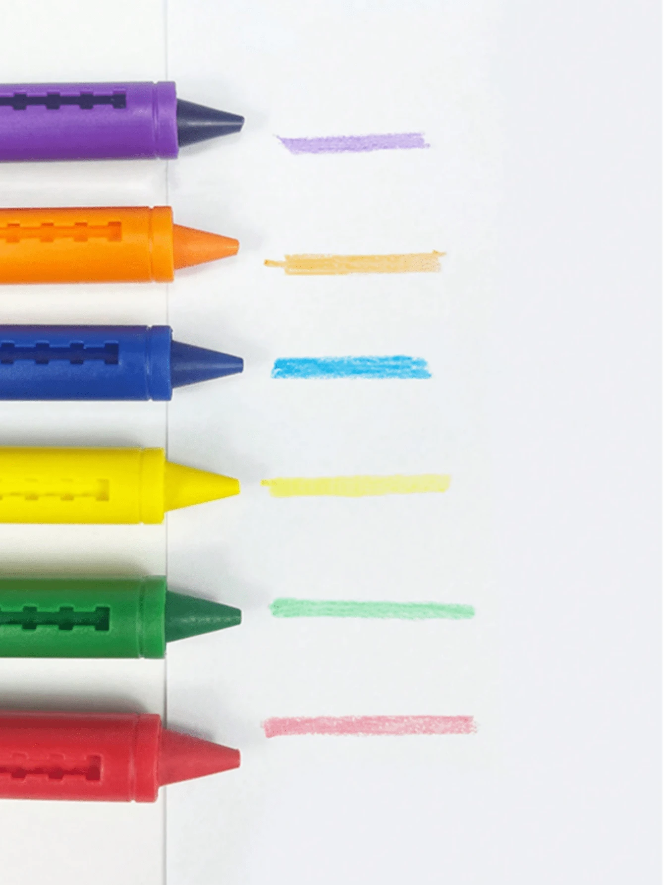 6pcs/Set Kids Washable Graffiti Bath Crayons, PushPull Wax Crayon For