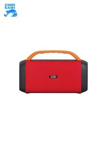 Altavoz Bluetooth inalámbrico, audio doméstico portátil de alta calidad y alta potencia para cantar al aire libre - Rojo - Ver 1