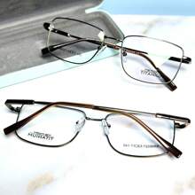 Men Eyeglasses - 棕色 - 查看 1