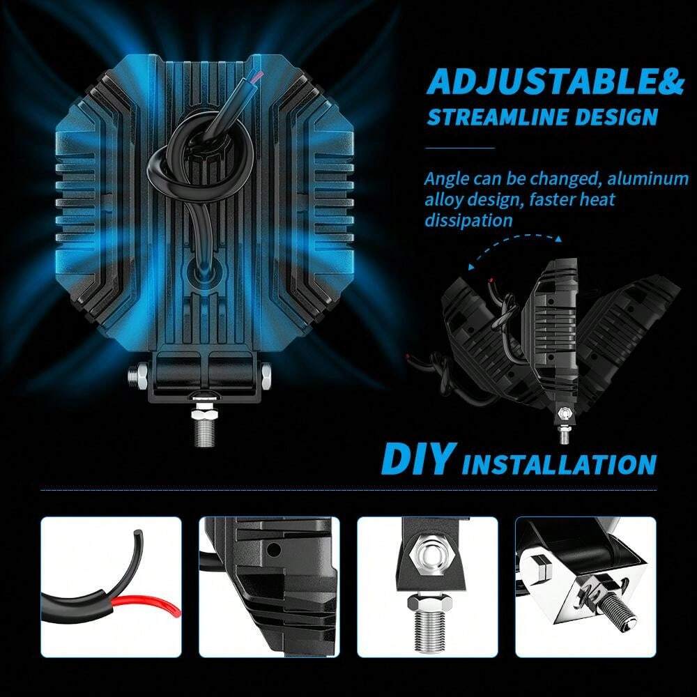 Cozlly 2 Pièces Support de Montage de Lumière Travail