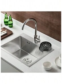 LAVADOR AUTOMÁTICO A PRESIÓN DE VASOS, COPAS, JARRAS. LAVA DE MANERA MÁS FÁCIL Y RÁPIDO - Negro - Ver 5