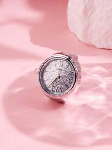 1 pieza de anillo dulce y brillante de moda multicolor para joyería de mujer - Multicolor - Ver 16