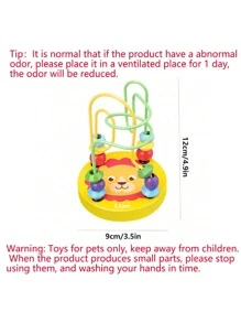 1pc Colorful Small Bead Parrot Training Toy