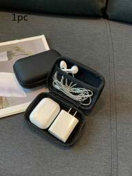 صندوق تخزين إيفا للملحقات الرقمية لتغير الكابلات، صندوق تخزين قوي للملحقات الرقمية، حقيبة تخزين محمولة لصالح معالجة القرص الصلب مزدوج الطبقات، حالة واقية من الغبار للكابل الرقمي والفلشة وسماعة الأذن، حقيبة سحاب ذات عملات، حالة شاحن سماعة الرأس اللاسلكية البلوتوث، لتنظيم الأعمال والسفر والمدرسة والكلية والمكتب.