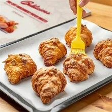 50/100/200pcs Parchment Paper Baking Paper 6*8 Inches, Precut Non-Stick Parchment Paper For Baking, Cooking, Grilling, Frying And Steaming - Unbleached, Kitchen Gadgets, Kitchen Accessories, Home Kitchen Items