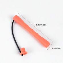 10pcs/Set Perm Rods Set, Cold Wave Perm Rods For Natural Waves & Curls, DIY Hair Rollers Hairdressing Tools - Orange - View 8