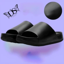 Men Flip Flops & Slides - 黑色 - 查看 1