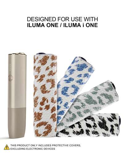 1 peça Estojo de Proteção Anti-Queda Adequado para IQOS ILUMA ONE, Estojo Protetor para IQOS Iluma I, para Decoração, Acessórios de Moda, Estampado Animal na Superfície em Pu, Totalmente Protegido, Absorção de Choque, Antiderrapante
