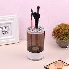 1pc Makeup Brush Cleaner Automatic Cleaning Tool With USB Charging, Quick Drying, Slouchy Electric Cleaning Brush