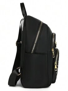 Backpack Women's New Diamond Shape Large Capacity Travel Fashion All Casual Bag Oxford Cloth Women Backpack, School Supplies, School Backpack, School Bag, Backpack For School, Back To School Backpack, School Bookbag, Big Backpack, Backpack School, Back To School Bags, Waterproof, Lightweight, Portable, Classic Casual, Suitable For Teen Girls Women College Students, Perfect For Back To School, First Day Of School, Middle School, High School, Work , Business, Commute