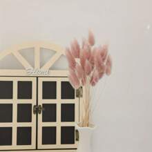 30 piezas, 90 piezas Flores secas natural de rabo de conejo para decoración del hogar elegante bohemia, decoración de otoño, bodas, arreglos florales y manualidades DIY