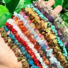 5-8mm Natural Gravel Stone Asymmetrical Stone Rose Quartz Opal Amethysts Garnet Bead For Jewelry Making DIY Charm Bracelet Necklace Accessories