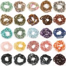 5-8mm Natural Gravel Stone Asymmetrical Stone Rose Quartz Opal Amethysts Garnet Bead For Jewelry Making DIY Charm Bracelet Necklace Accessories