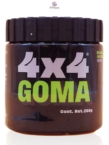 4x4 Goma para Cabello Brillo Extremo y Fijación Intensa 280g - Negro - Ver 3