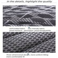 One Latex Particle Pillow For Nap, Bed, Travel, Neck Protection, Massage, Health, And Anti-Mite. Made With Fine Supportive Natural Latex Particles. Suitable For Home, Dormitory, Company, Travel, Business, And Flight. - Graphite Black - View 5