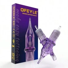 YILONG 10 支纹身针 RL RS RM M1 尺寸专业一次性针头永久眉唇化妆针头适用于纹身机笔