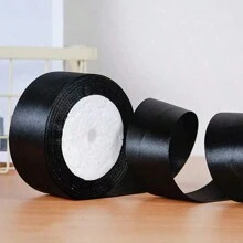 Bó hoa ruy băng Satin tự làm, cuộn ruy băng Satin đa năng 25 yard, quà tặng trang trí tiệc, món quà hoàn hảo cho ngày lễ tình nhân, sinh nhật ngày của mẹ - Nhiều màu - Xem 13