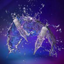 YILONG 10 支纹身针 RL RS RM M1 尺寸专业一次性针头永久眉唇化妆针头适用于纹身机笔