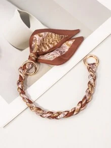 26cm Mobile Phone Hanging Rope, Scarf, Wrist Accessory, Woven Wrist Strap, Short And Thick Mobile Phone Hanging Chain, Anti Loss Mobile Phone Case Chain, Mobile Phone Chain