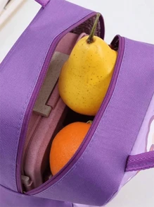 1pc New Large-Capacity Lunch Bag, 3D Pattern Cartoon Lunch Box Bag For Taking Out, Ideal Choice For Gifts - one-size - View 7